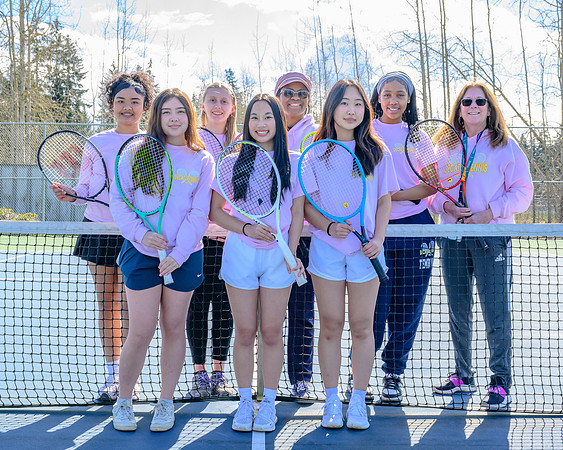 Girls Tennis JV Team