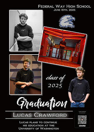 Lucas Crawford Grad Card