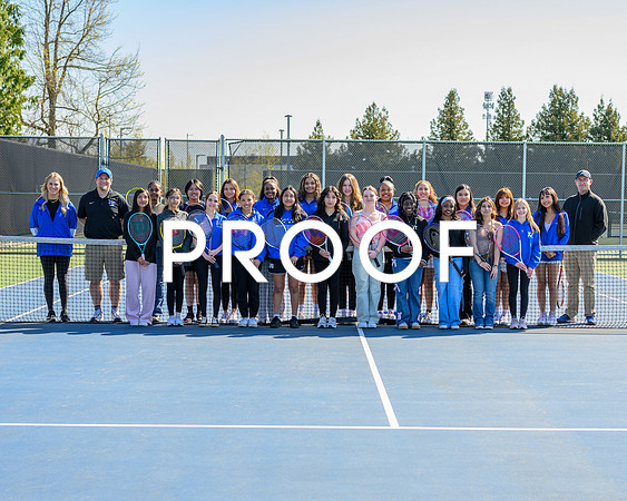 Tennis JV Team 2025