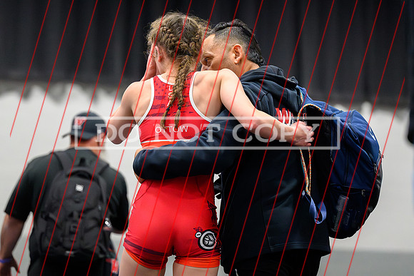Malia with coach