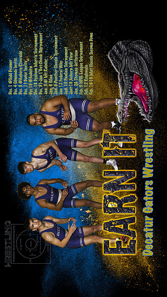 Decatur Gator Senior Poster