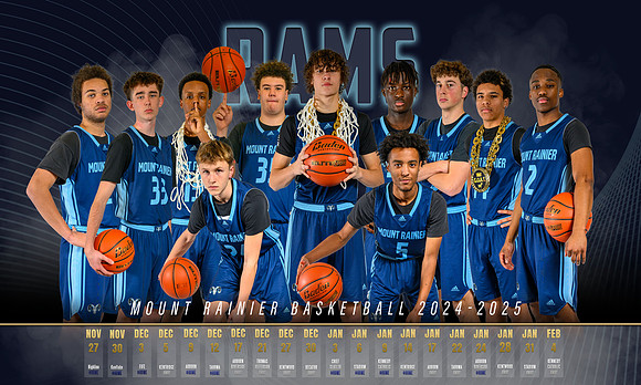 Boys Basketball 3x5 Banner