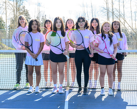 Girls Tennis VAR Team